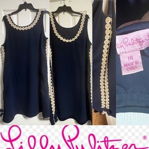Lilly Pulitzer Navy Dress
